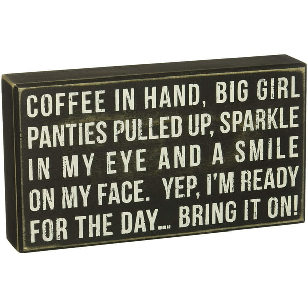 Good Coffee Primitives by Kathy Box Sign 